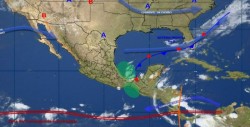 Frente frío 5 provocará lluvias y bajas temperaturas en México