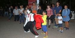 Fiesta de mimos dentro del Festival Cultural Sinaloa