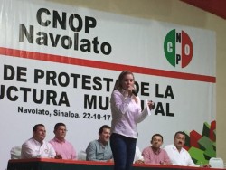 Toma protesta comité de la CNOP Navolato