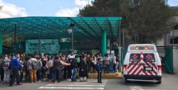 Joven resulta herido por proyectil en escuela