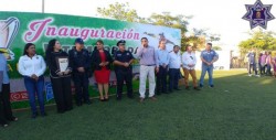 Inauguran la Liga de Futbol Municipal SSPyTM