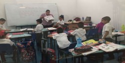 Alumnos de la Álvaro Obregón inician clases en el Parque Temático