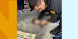 Policía salva a bebé de morir ahogado