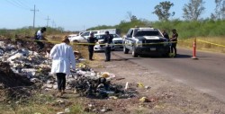 Se encontró un cuerpo ejecutado y calcinado
