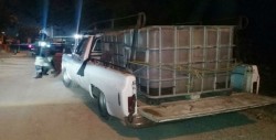 Aseguran 400 litros de hidrocarburo en la colonia Bella Vista