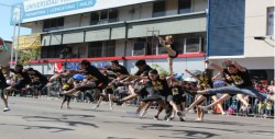 Más de tres mil participantes en el desfile del 20 de noviembre