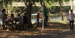 Ante robos refuerzan parque las riveras y primer cuadro de la ciudad