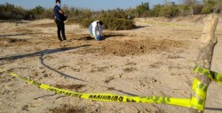 Encuentran dos cuerpos en fosa clandestina