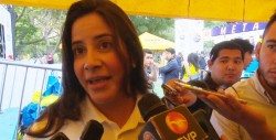 Paola Moncayo anuncia concluir la Alberca Olímpica de Mazatlán