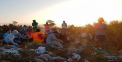 Rescatan a 32 excursionistas que se extraviaron en Cerro del Topo Chico