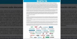 Medios de comunicación se unen contra la violencia