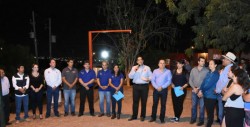 Inauguran rehabilitación  de parque en Lomas de San Isidro