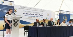 Entregan obra física en la Preparatoria “Heraclio Bernal”