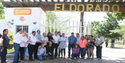 Presidente Municipal  Inaugura Centro Cultural de Eldorado